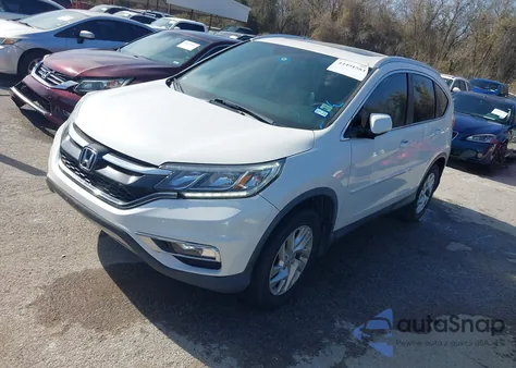 2015 Honda Cr-V Ex-L z USA, uszkodzony, nr VIN 5J6RM3H71FL013484